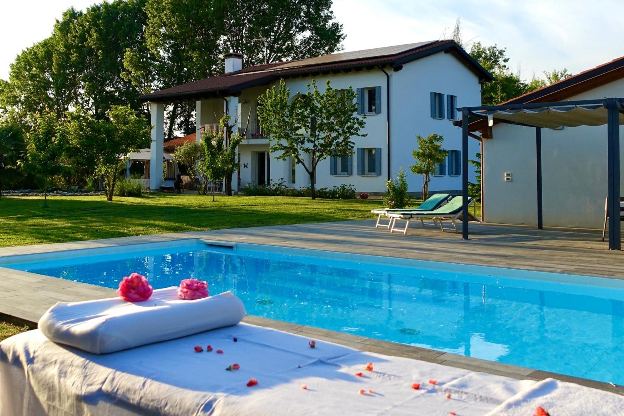 Pool & Garden Villa Lelia Mirano Exteriér fotografie